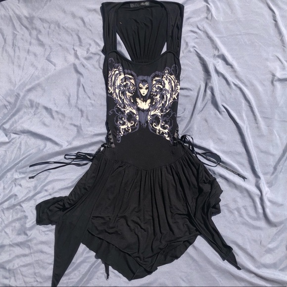 Lip Service Dresses & Skirts - Lip Service Blacklist dress with demon girl/fairy